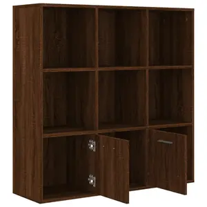 Arundhati Bookcase Oak / 98cm H x 98cm W x 30cm D