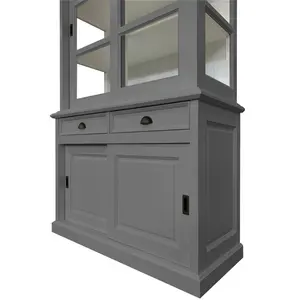 Benjamin-James Display Cabinet Dusty Grey