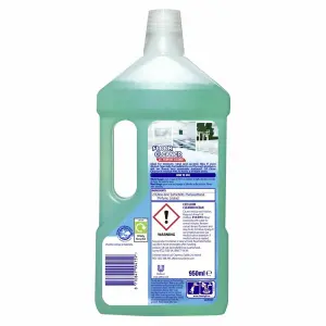 Cif No Residues Floor Cleaner, Ocean 950ml, 2Pk