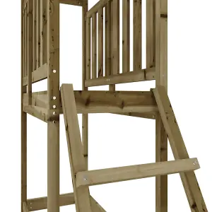 Berkfield Outdoor Playset 53x110x214 cm Impregnated Wood Pine