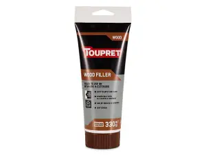 Toupret Ready Mixed Wood Filler - Natural Wood - 330g Tube