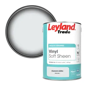 Leyland Trade Vinyl Soft Sheen Walls & Ceilings Emulsion Paint Diamond Jubilee (PPG1248-1) - 5L