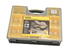 Stanley Tools Professional Deep Organiser with Customizable Compartments