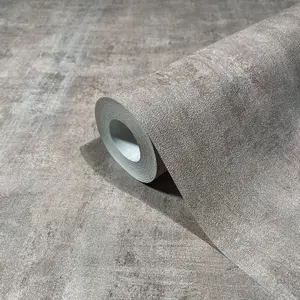 Galerie Industrial Effects Tan Glass Stone Concrete Texture Wallpaper Roll