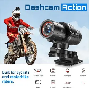 Dashcam Action (For Cyclists & Motorbikes) | All Weather Camera Built For Cyclists & Motorbike Riders, Free UK Delivery - DP4