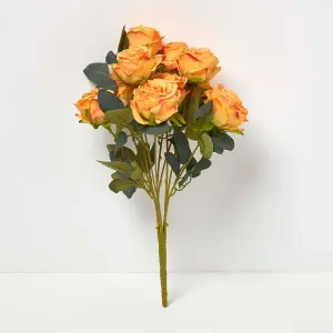 Homescapes Artificial Bouquet of Yellow Roses