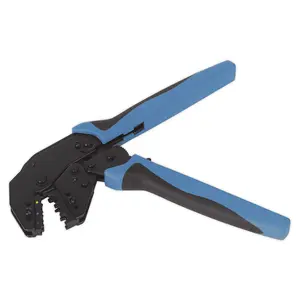 Sealey Ratchet Crimping Tool Angled Head Insulated Terminals AK3863