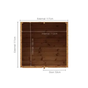 Mercia 4x4 ft Snug European softwood Playhouse - Assembly required