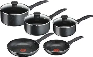 Tefal Origins Non-Stick Aluminium Cookware Set - 5 Piece | Robert Dyas