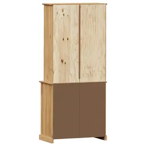 Jetmore 175cm Kitchen Pantry Brown