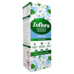 Zoflora 3 in 1 Action Concentrated Disinfectant Linen Fresh 500ml (Pack of 3)