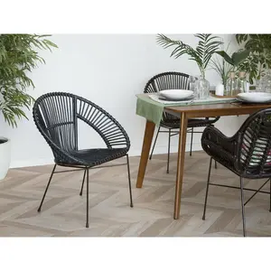 Pegeia Dining Chair Black