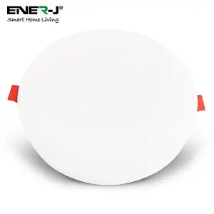 12W Frameless Recessed-Surface Super LED Panel, 105mm, Round, 6000K (pack of 4 units)