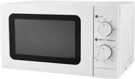 Electricals Manual Microwave - White