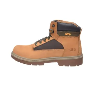 Site Quartz Men's Honey Safety boots, Size 8