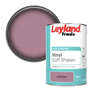 Leyland Trade Vinyl Soft Sheen Walls & Ceilings Emulsion Paint (S 3030-R20B) - 5L