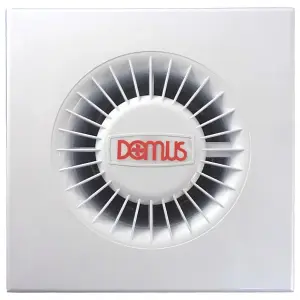 Domus Silavent SDF100B Extractor Fan Axial 100 mm / 4 Inch (Standard Model)