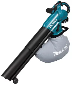 Makita DUB187F002 18V LXT Brushless Cordless Garden Leaf Blower Vacuum + 3ah