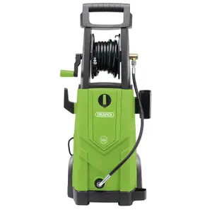 Draper 230V Pressure Washer, 2,200W, 165Bar, Green 03095