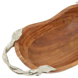 Interiors by Premier Vine Large Oval Bowl