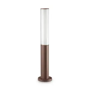 Luminosa Etere LED Outdoor Bollards Coffee IP54, 3000K 10.5W