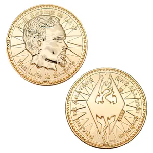 The Elder Scrolls V: Skyrim 24k Replica Septim Collectible Coin