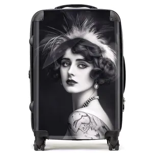 Glamorous Edwardian Showgirl Suitcase - Medium