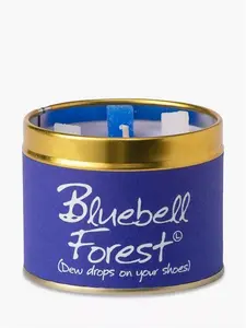 Lily-Flame Bluebell Scented Tin Candle, 230G