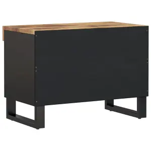 Berkfield TV Cabinet 60x33x43.5 cm Solid Wood Mango