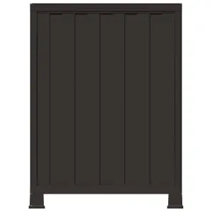 Berkfield Plastic Cabinet 68x39x92 cm