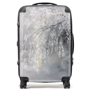 Wintery Tree Design  Suitcase - Medium