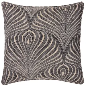 Paoletti Gatsby Jacquard Piped Feather Rich Cushion