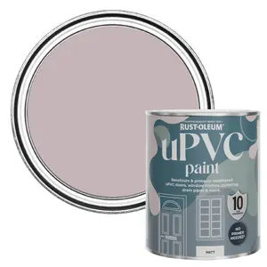 Rust-Oleum Lilac Wine Matt UPVC Paint 750ml