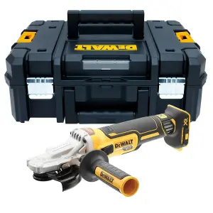 Dewalt DCG405FN 18v XR Brushless Cordless 125mm Flathead Angle Grinder + Tstak