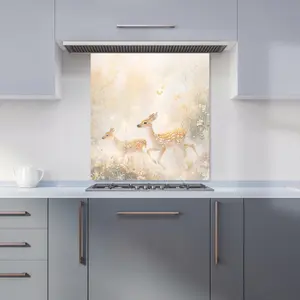 Ava Sterling: 00018 Premium Glass Kitchen Splashback W700mm x H650mm