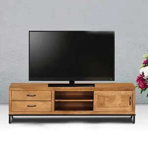 Berkfield TV Cabinet Solid Mango Wood 140x30x40 cm