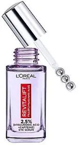 Loréal Paris 2.5% Hyaluronic Acid And Caffeine Eye Serum, Revitalift Filler Eye Serum – 20Ml