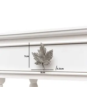 Melody Maison Silver Maple Leaf Drawer Knob