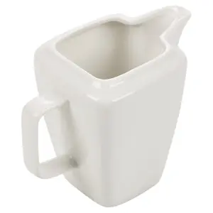 URBNLIVING 12cm Width Traditional Porcelain Ceramic Coffee Milk Jug