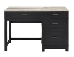 Carver Lift Top Office Desk Black