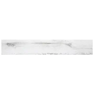 Fitz Matt White Wood Effect Porcelain Outdoor Tile - Pack of 2, 0.71m² - (L)1200x(W)295