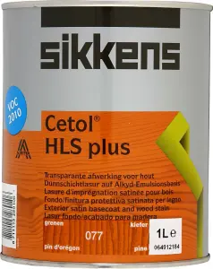 Sikkens 1L Cetol HLS Plus Exterior Woodstain Pine