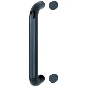 EAI - Pull Handle - Bolt Fixed - 600x25mm - Black