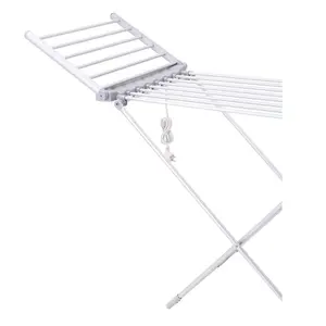 Foldable X-Frame Heated Airer With Cover