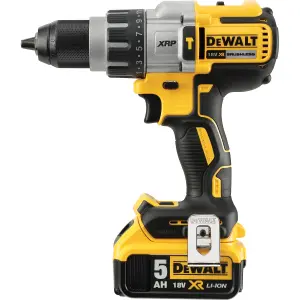 DeWalt 18V Li-ion XR Cordless Combi drill & SDS+ drill (2 x 5Ah) - DCK229P2T-GB