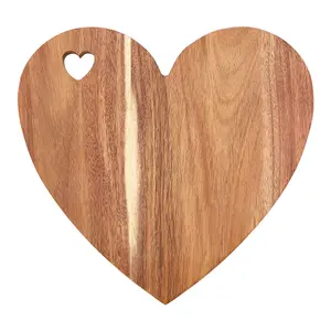 Interiors by Premier Socorro Heart Pink Edge Chopping Board