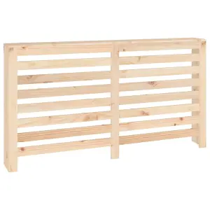 Berkfield Radiator Cover 153x19x84 cm Solid Wood Pine