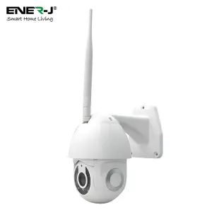 Smart CCTV Dome Camera, HD 1080p 3.6mm PTZ IP66 Wifi Outdoor Home Security IP Camera