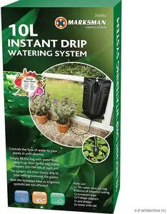 New Instant Drip Watering System Garden Outdoors Feed Plants Hang Resistant