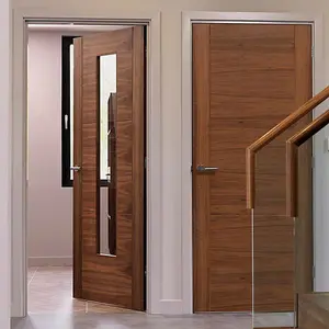 Mistral Walnut Glazed Internal Door